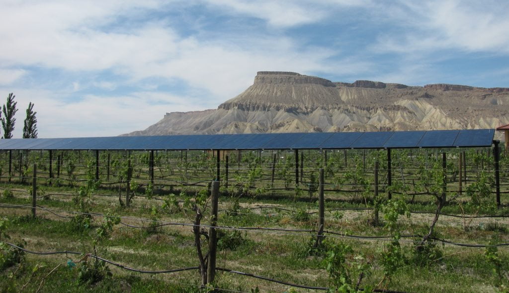 Summit Cellars- East Orchard Mesa- High Noon Solar Commercial